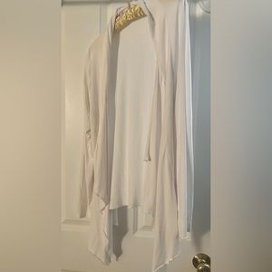 Urban Coco White Open Front Cardigan XL